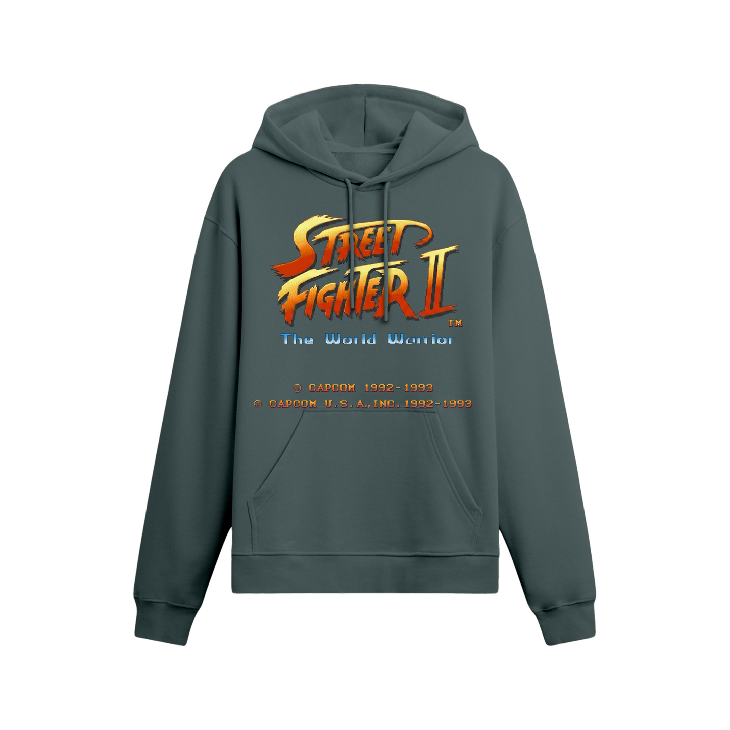 Street Fighter II The World Warriors Oversize Hoodie