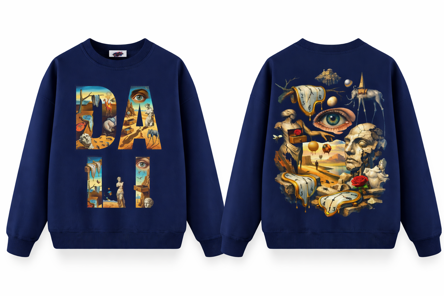 Sanat Serisi: Dali Oversize Sweatshirt