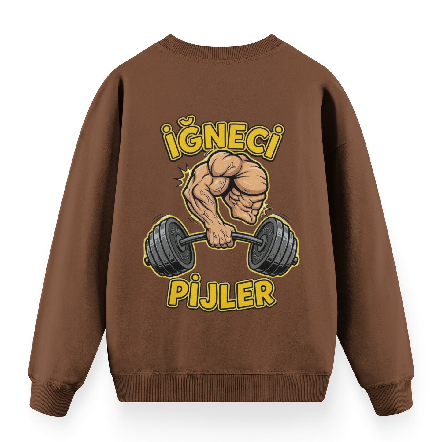 İğneci Pijler Oversize Sweatshirt