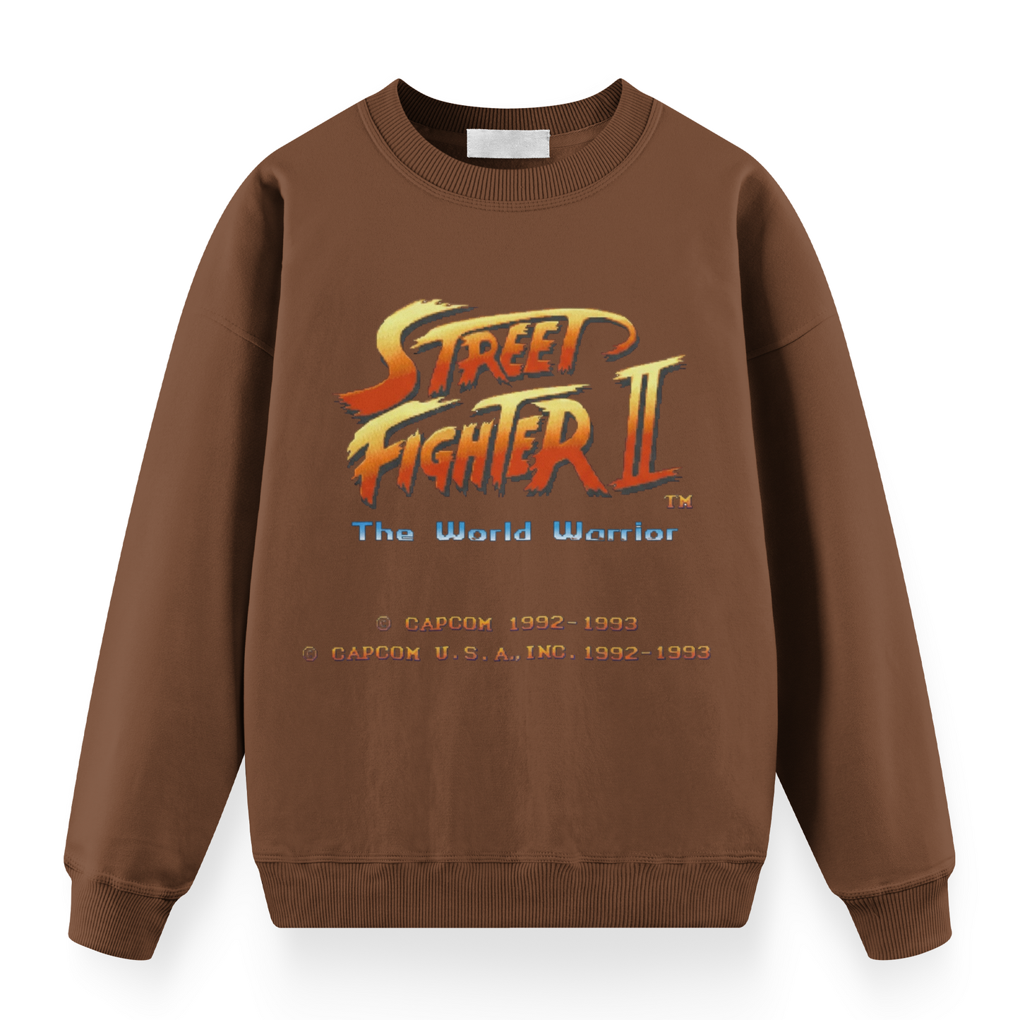 Street Fighter II The World Warriors Oversize Sweatshirt