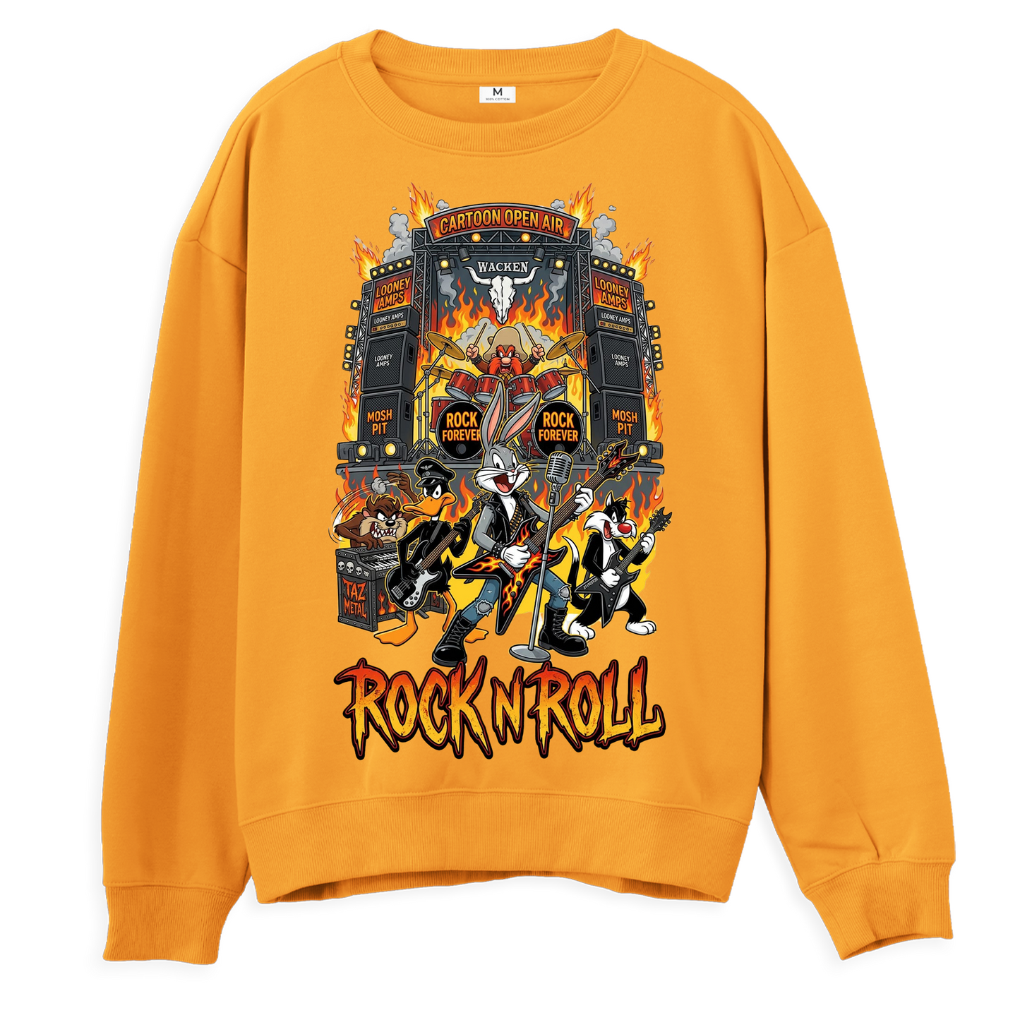 Looney Tunes: Retro Rock Riot Regular Sweatshirt