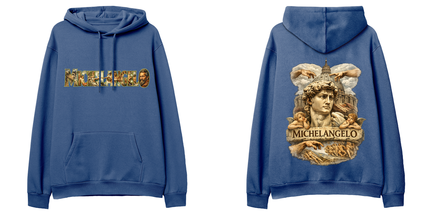 Sanat Serisi: Michelangelo Regular Hoodie