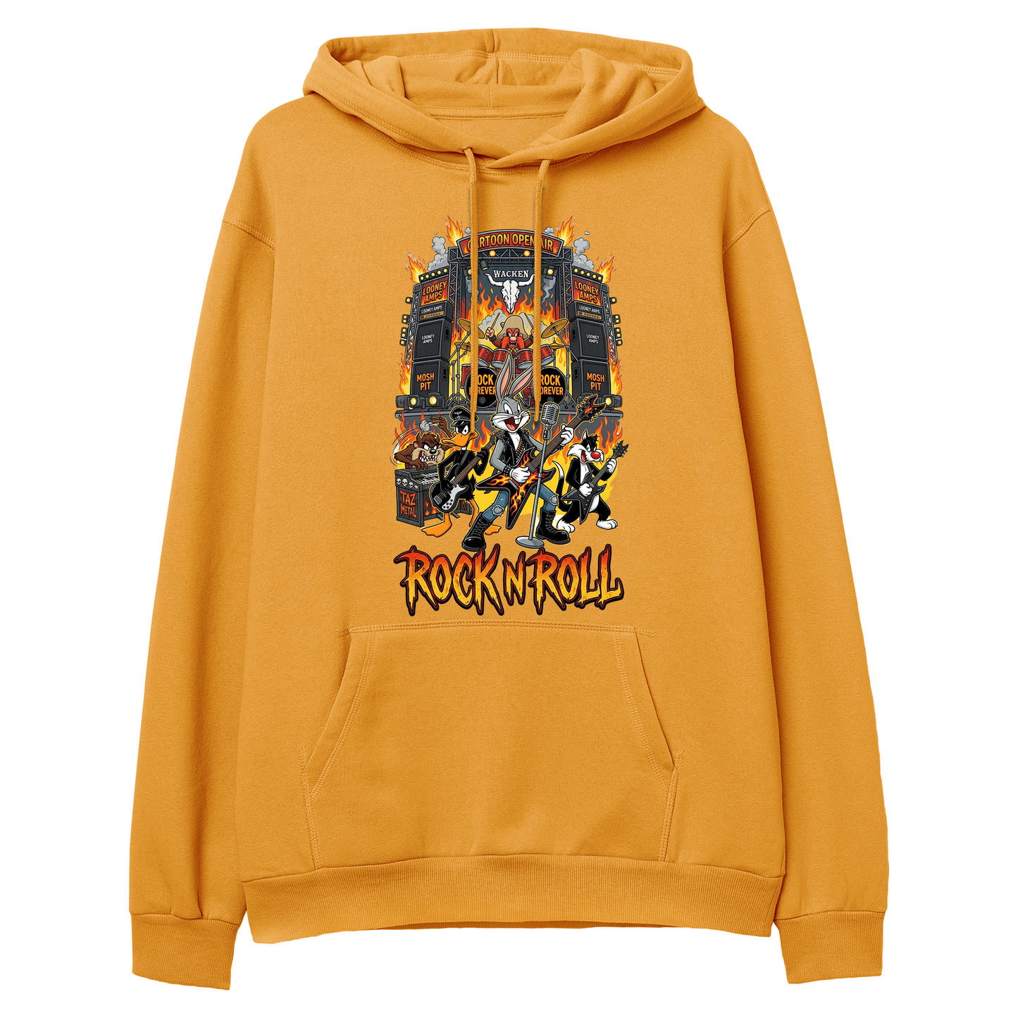 Looney Tunes: Retro Rock Riot Regular Hoodie