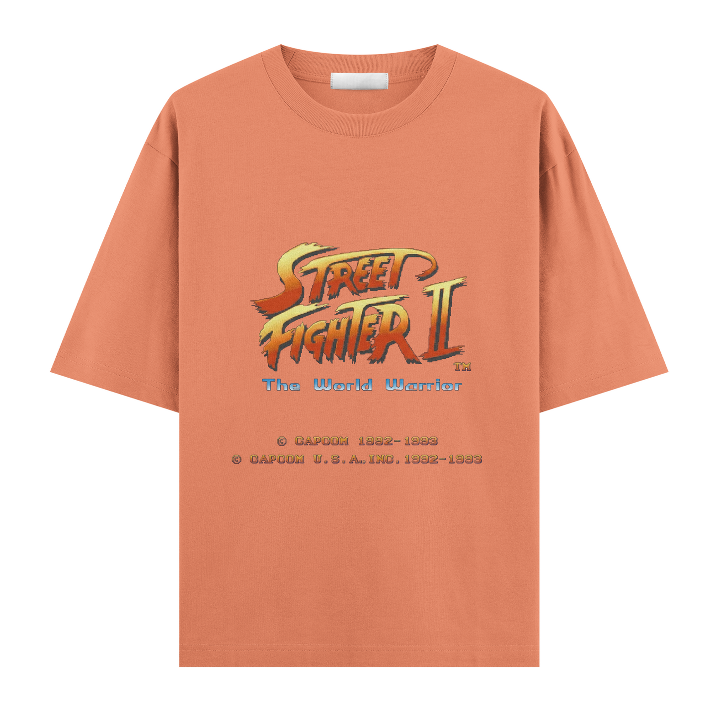 Street Fighter II The World Warriors Oversize T-Shirt