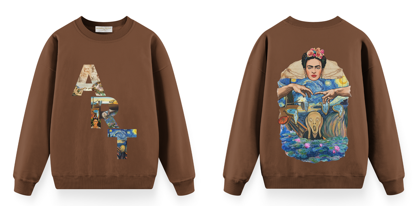Sanat Serisi: Art Oversize Sweatshirt