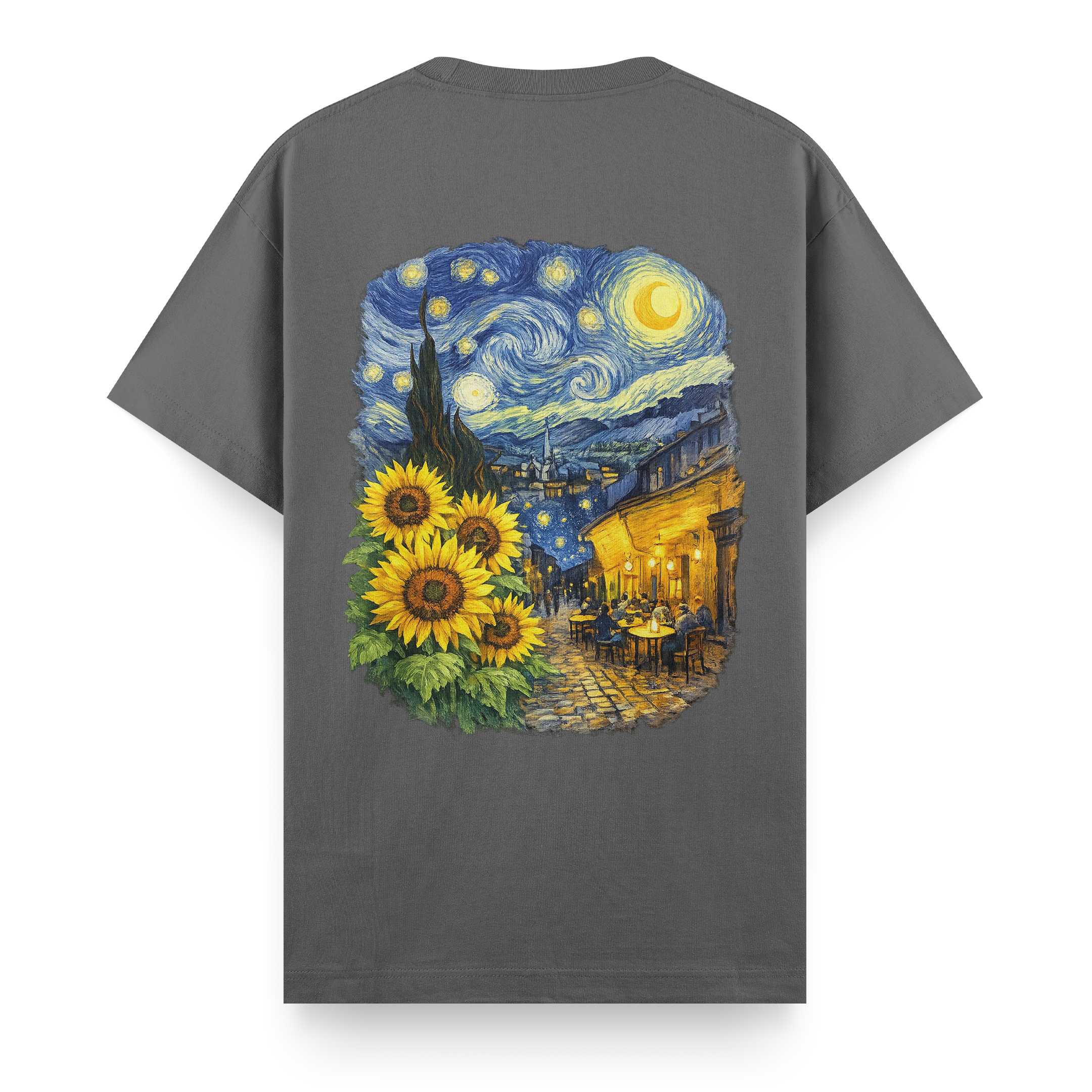 Sanat Serisi: Van Gogh Oversize T-Shirt