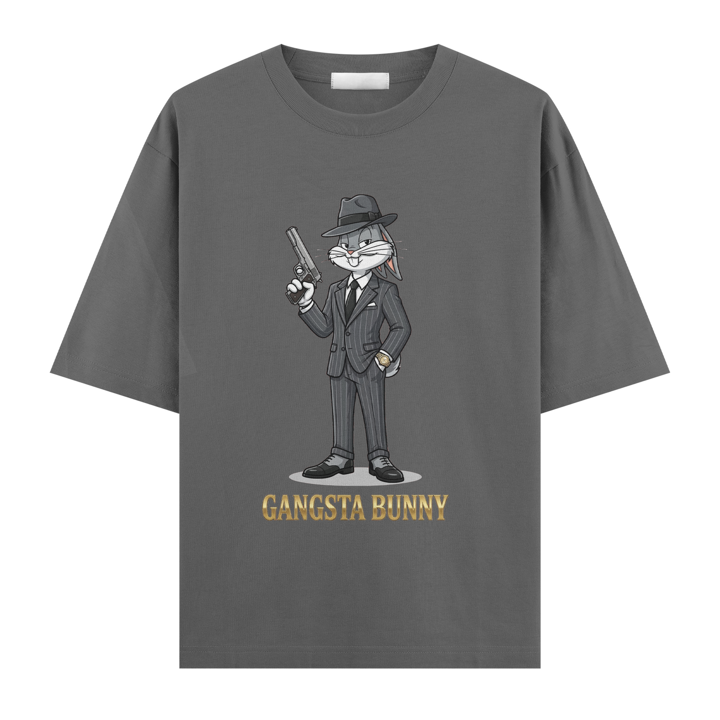 Boss Bunny: Elite Gangster Oversize T-Shirt