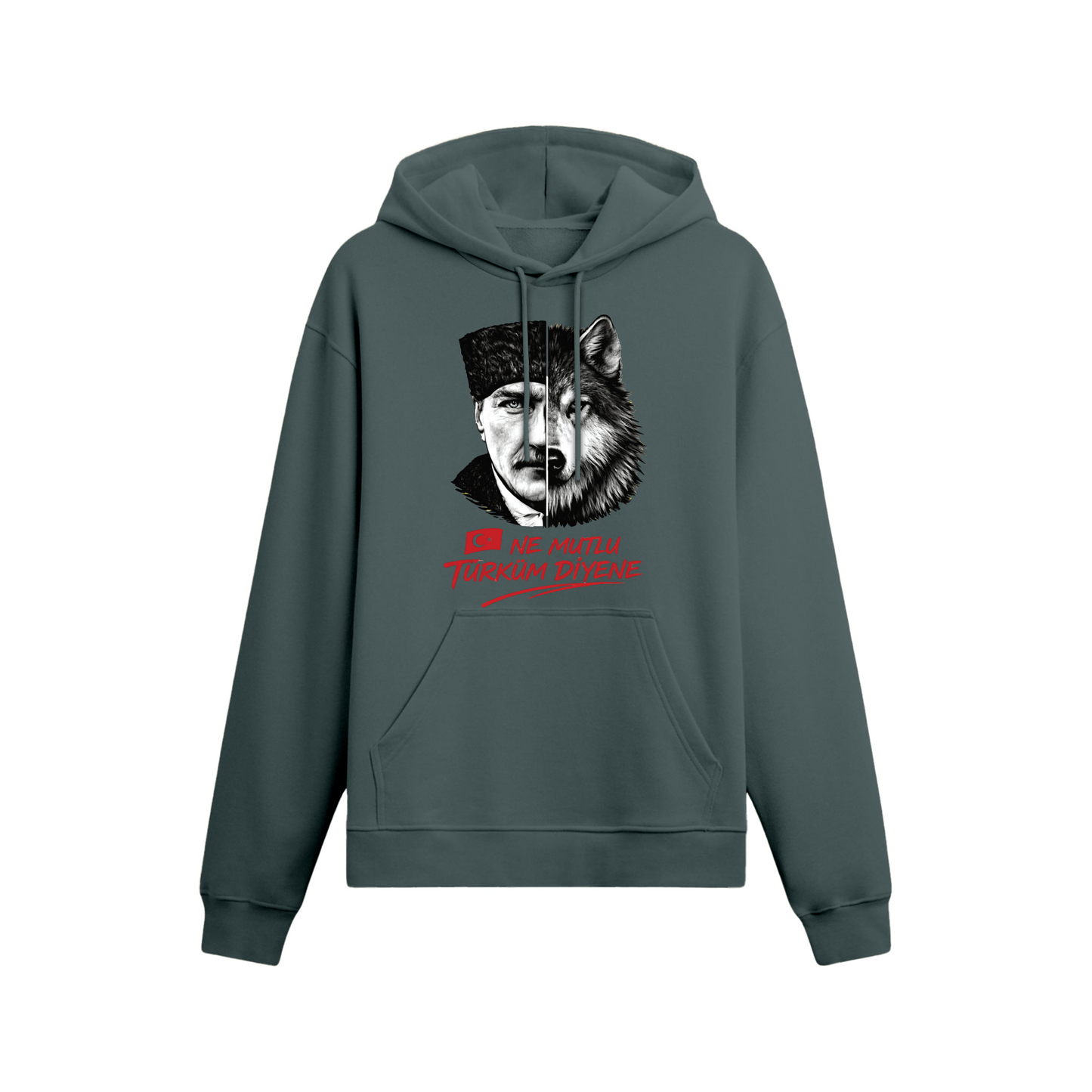 TÜRK'ÜN RUHU Oversize Hoodie