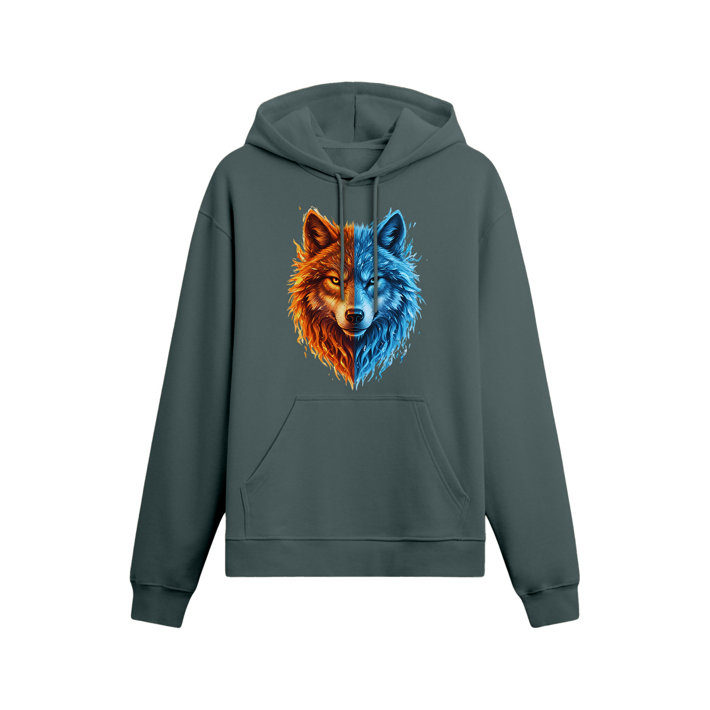 Bozkurt: Ateş ve Buzun Efendisi Oversize Hoodie