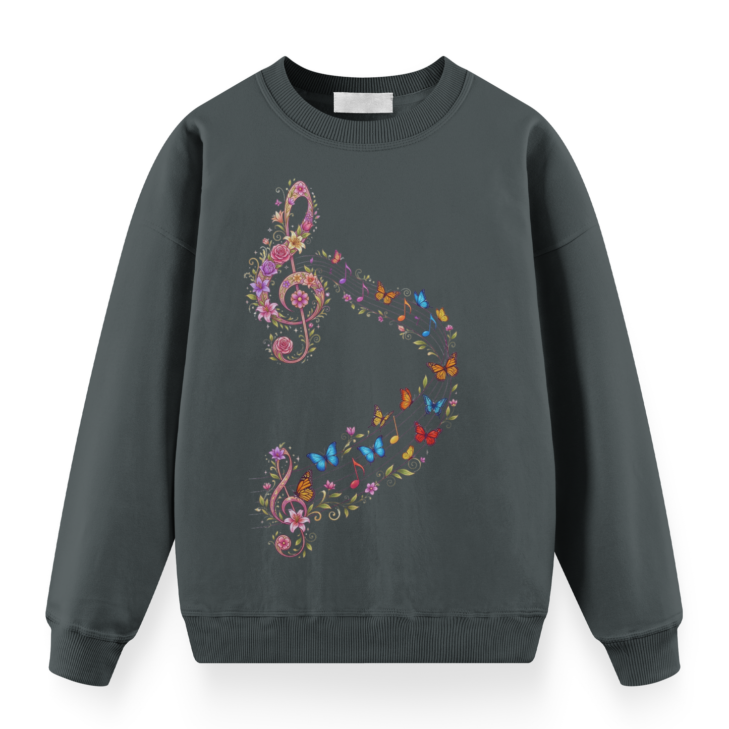 Musik-i Kelebek Oversize Sweatshirt