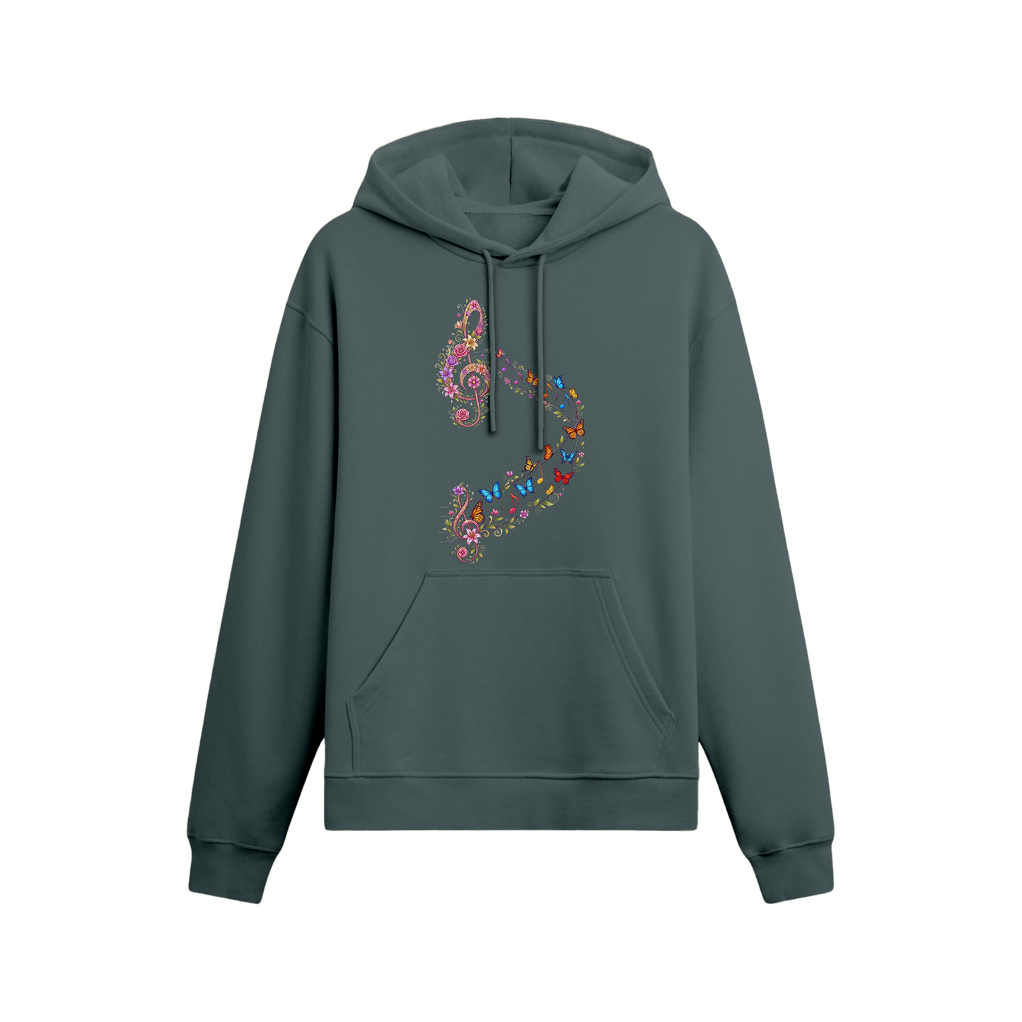Musik-i Kelebek Oversize Hoodie