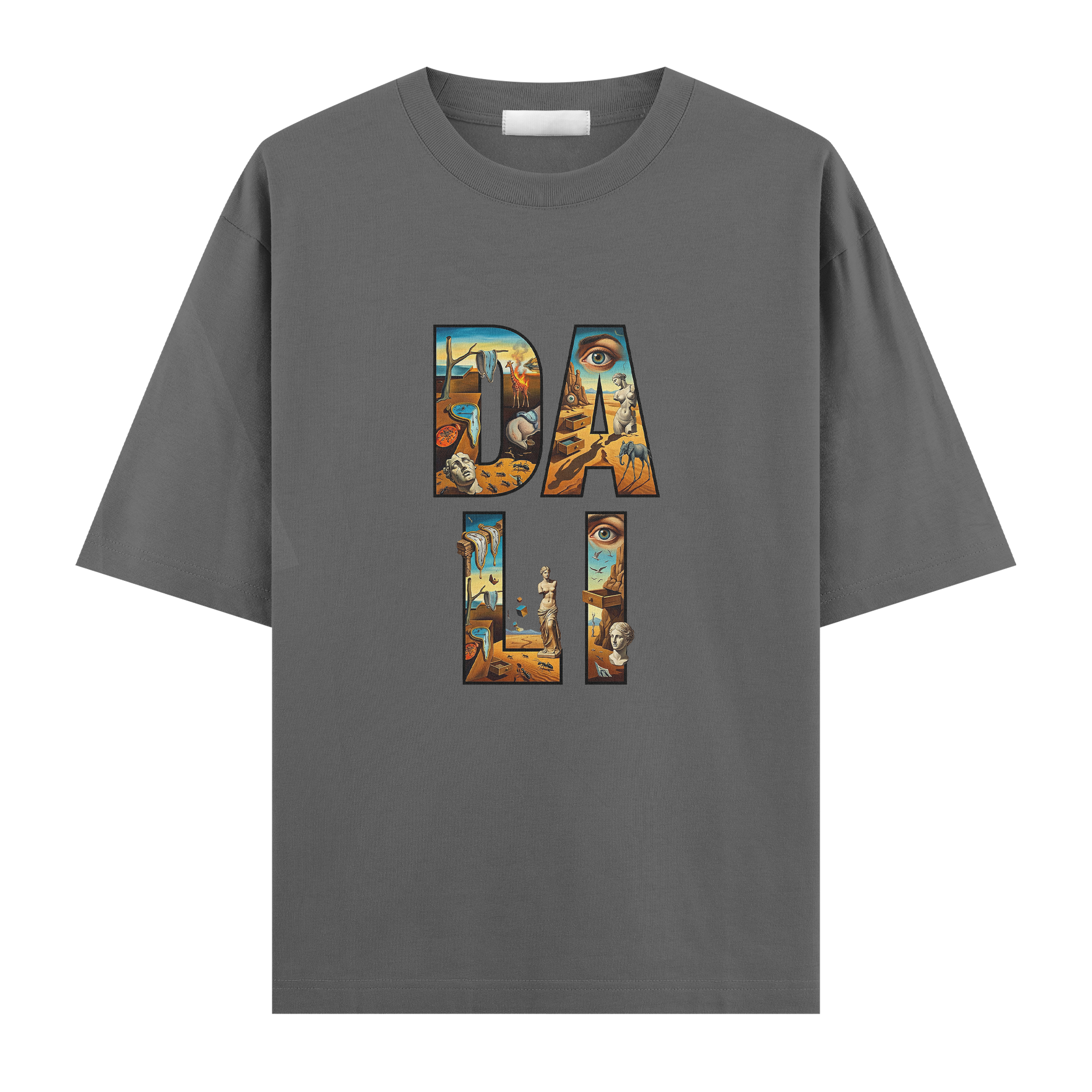 Sanat Serisi: Dali Oversize T-Shirt
