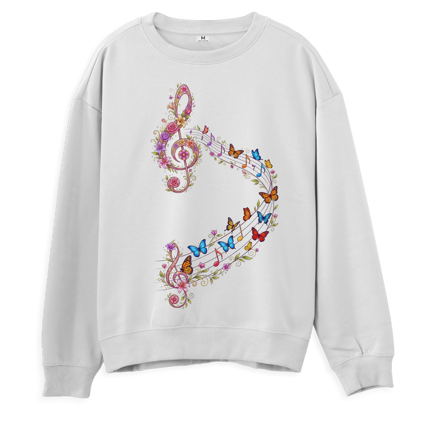 Musik-i Kelebek Regular Sweatshirt