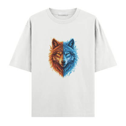 Bozkurt: Ateş ve Buzun Efendisi Oversize T-Shirt