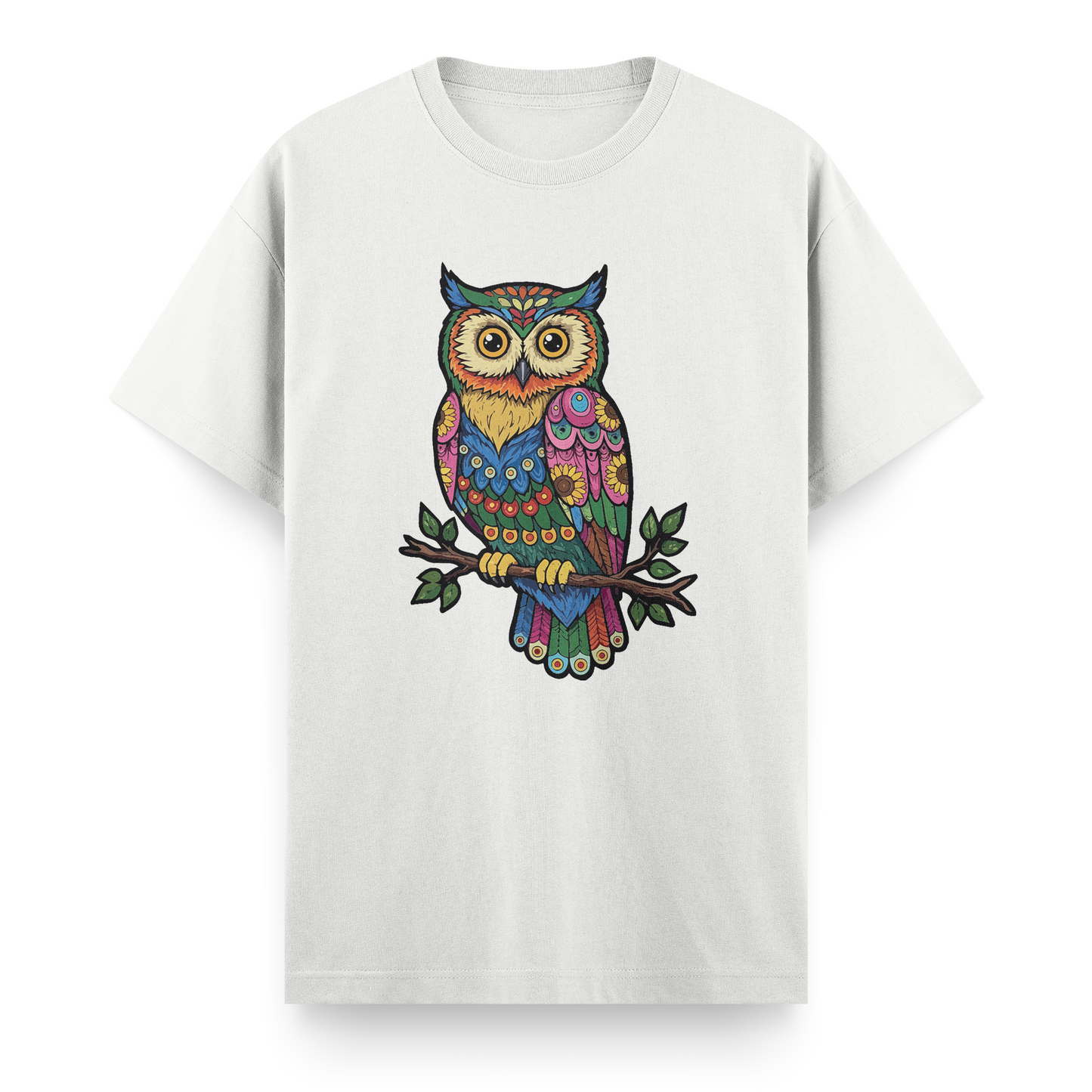 Bohem Baykuş Regular T-Shirt