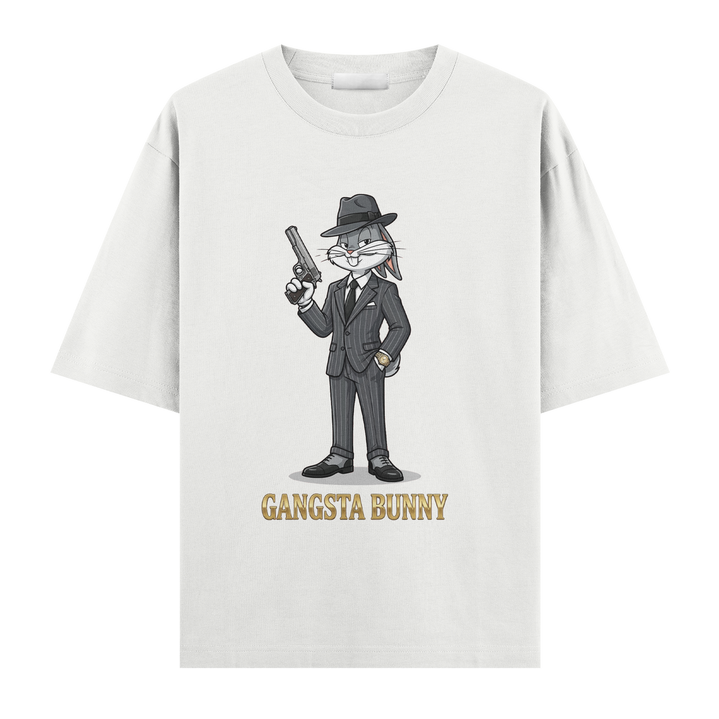Boss Bunny: Elite Gangster Oversize T-Shirt