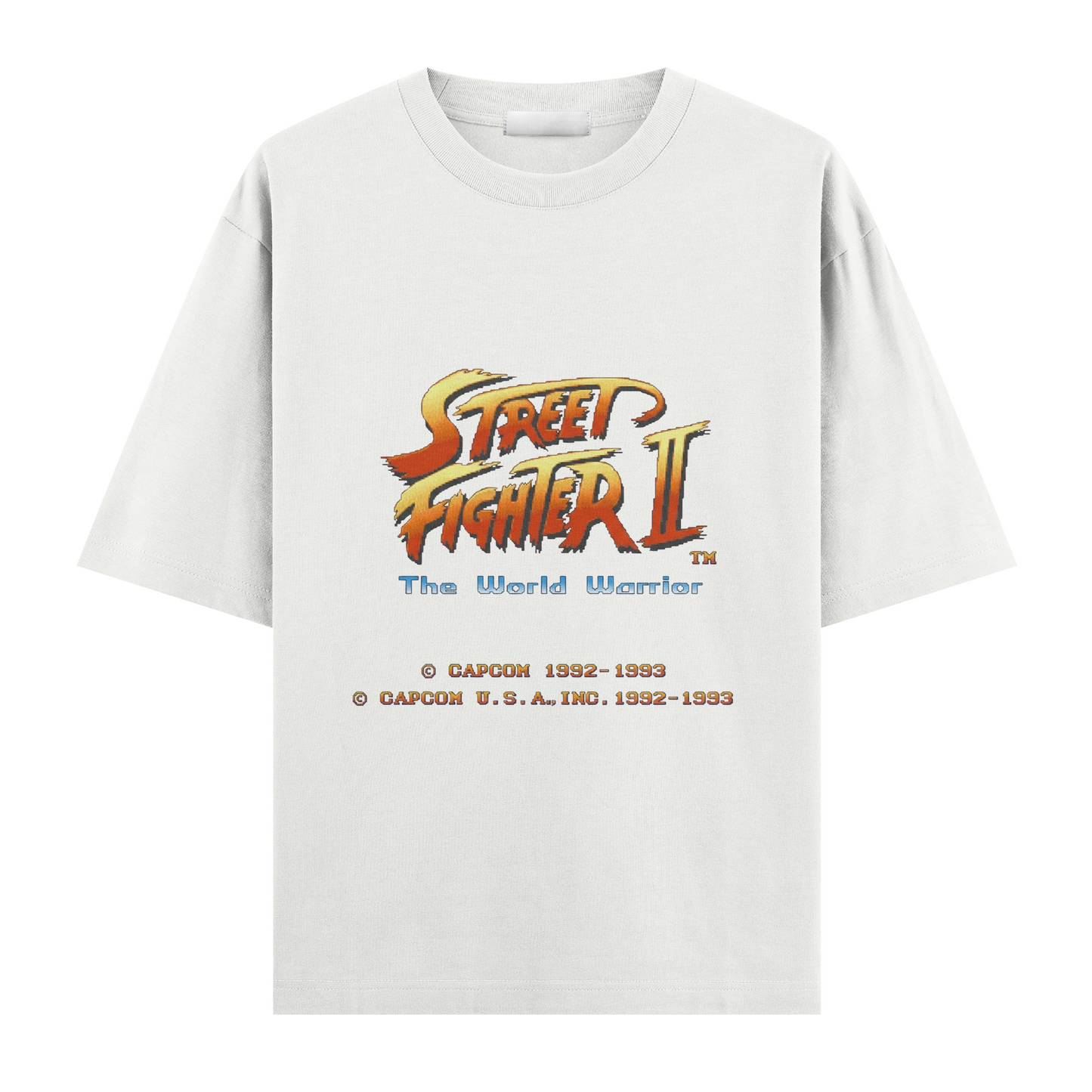 Street Fighter II The World Warriors Oversize T-Shirt