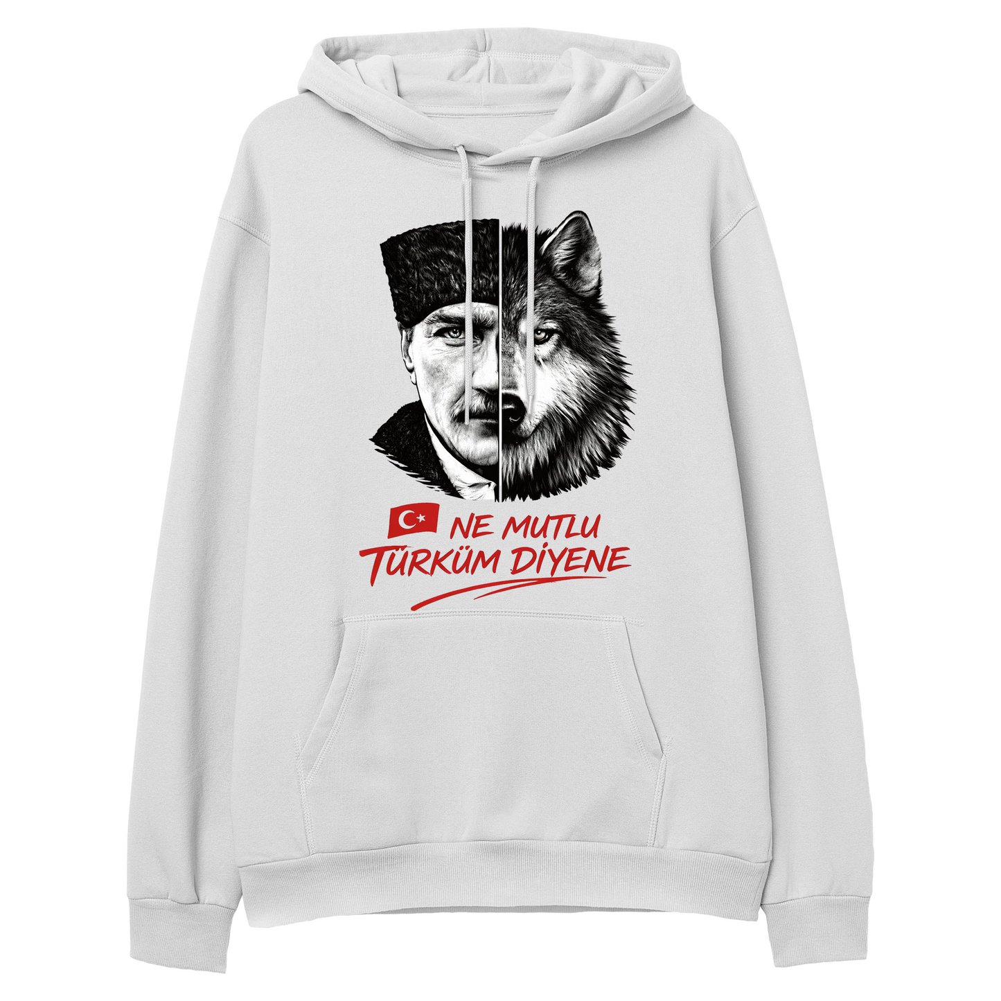 TÜRK'ÜN RUHU Regular Hoodie