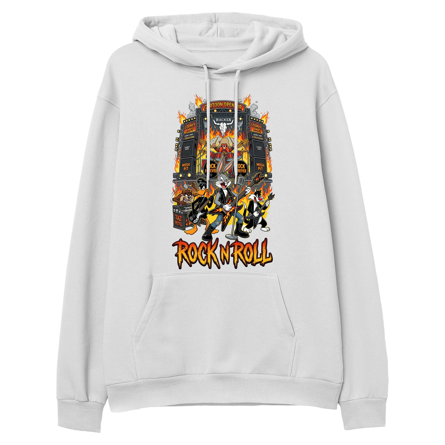 Looney Tunes: Retro Rock Riot Regular Hoodie