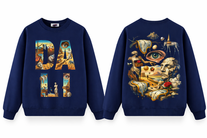 Sanat Serisi: Dali Oversize Sweatshirt