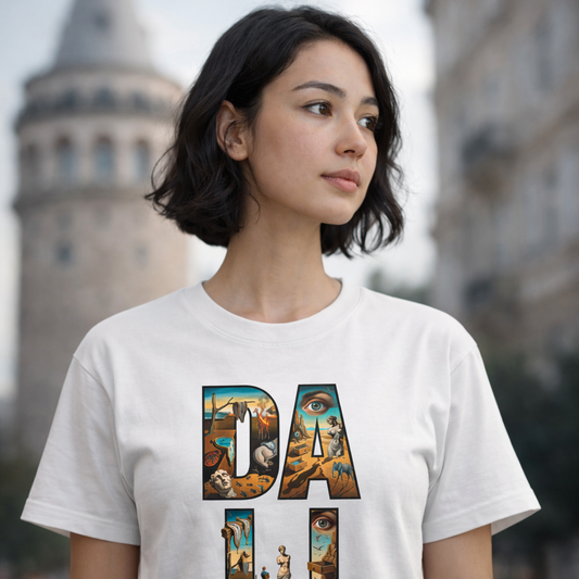 Sanat Serisi: Dali Oversize T-Shirt