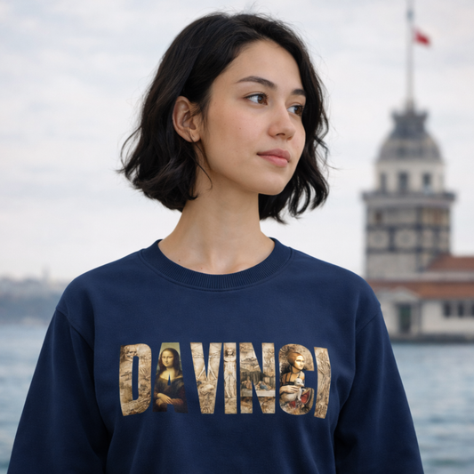 Sanat Serisi: Van Gogh Oversize Sweatshirt