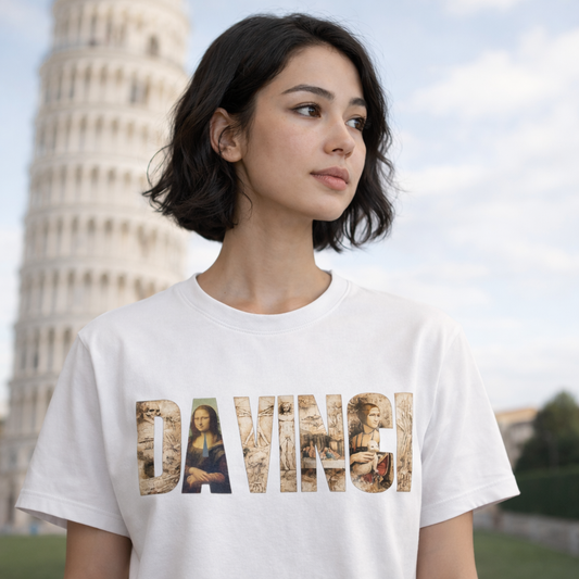 Sanat Serisi: Da Vinci Regular T-Shirt