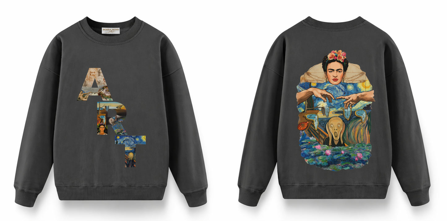 Sanat Serisi: Art Oversize Sweatshirt