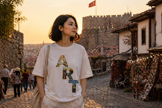 Sanat Serisi: ART Oversize T-Shirt
