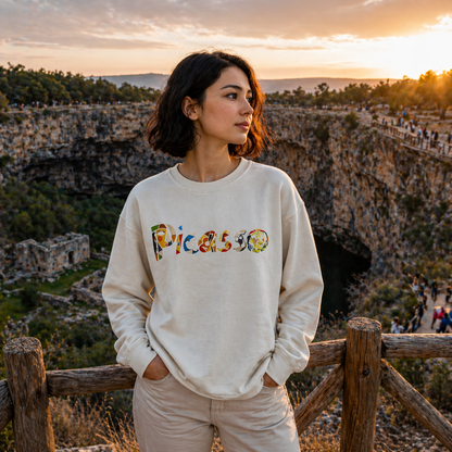 Sanat Serisi: Picasso Oversize Sweatshirt