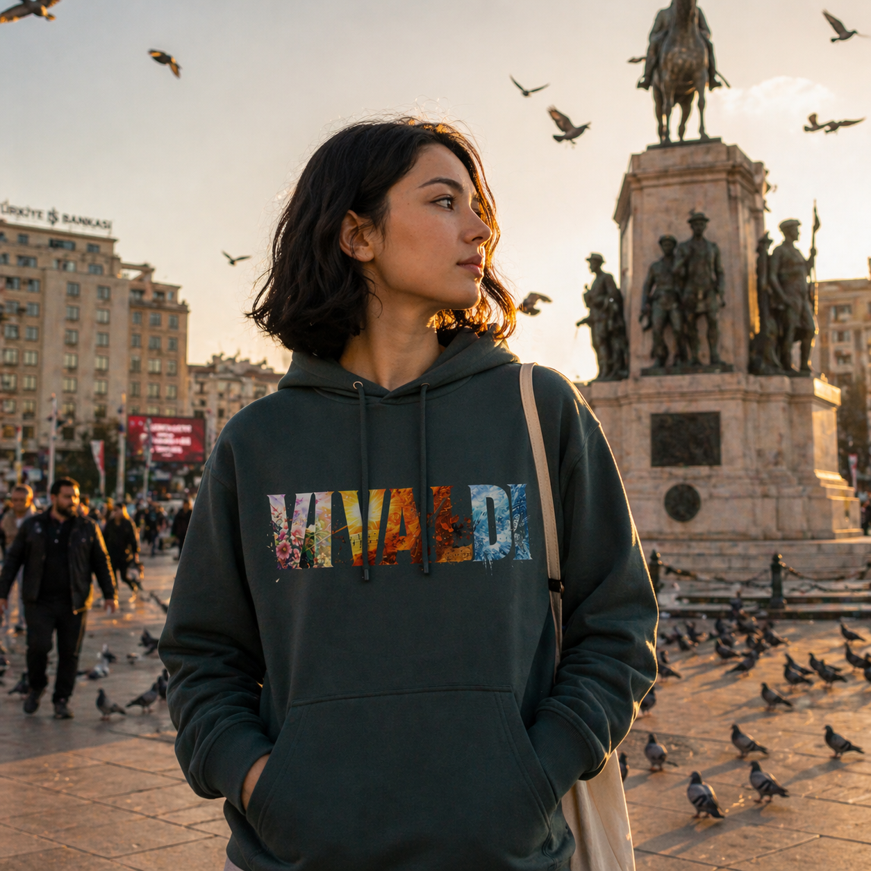 Sanat Serisi: Vivaldi 4 Mevsim Oversize Hoodie