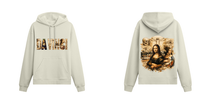 Sanat Serisi: Da Vinci Oversize Hoodie