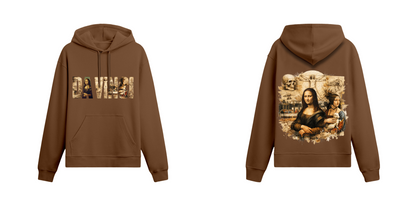 Sanat Serisi: Da Vinci Oversize Hoodie