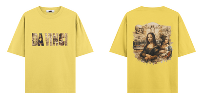 Sanat Serisi: Da Vinci Oversize T-Shirt