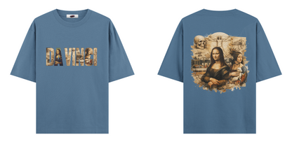 Sanat Serisi: Da Vinci Oversize T-Shirt