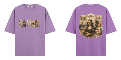 Sanat Serisi: Da Vinci Oversize T-Shirt
