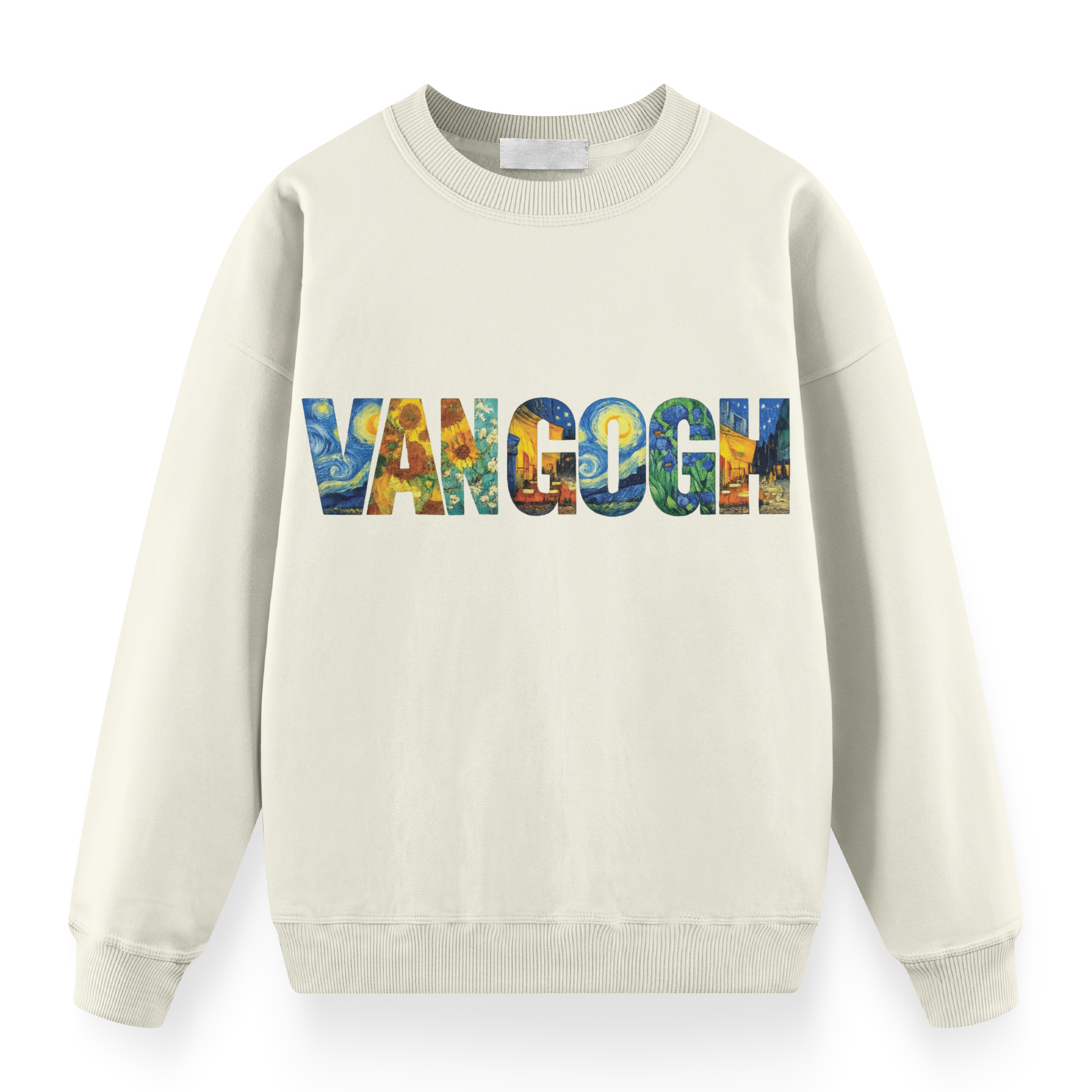 Sanat Serisi: Van Gogh Oversize Sweatshirt