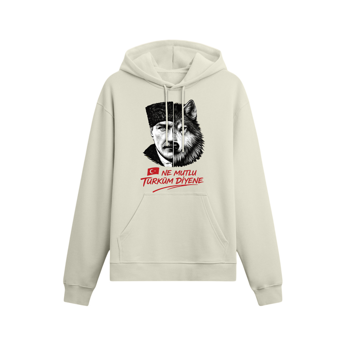 TÜRK'ÜN RUHU Oversize Hoodie