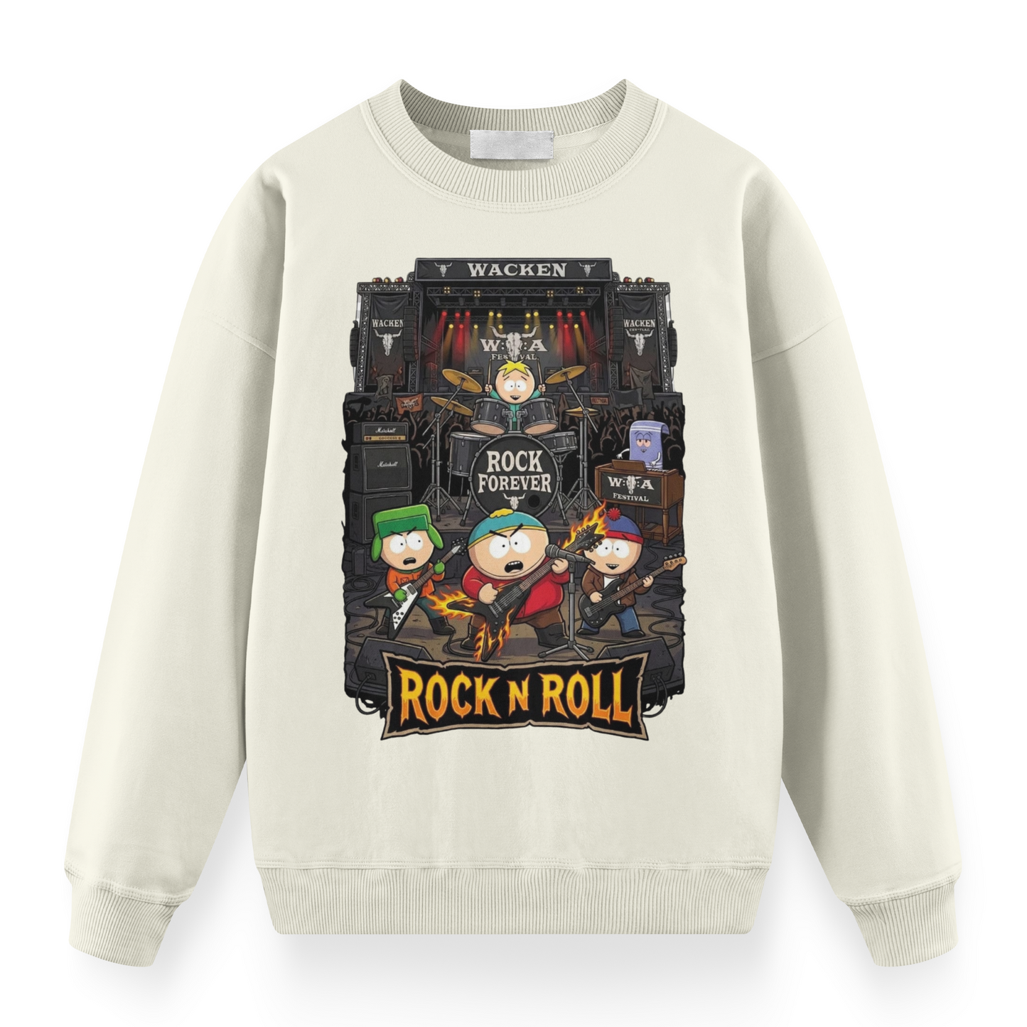South Park Rock Riot Oversize Sweatshirt