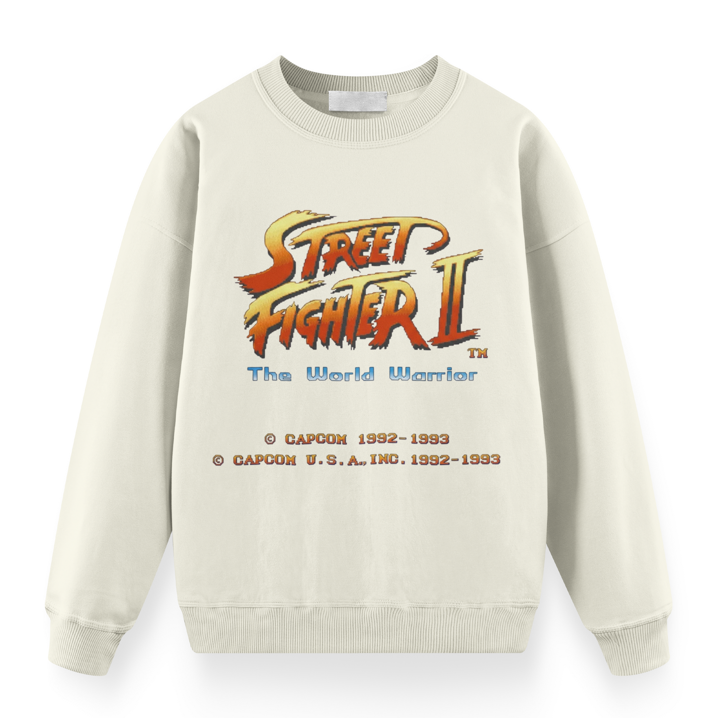 Street Fighter II The World Warriors Oversize Sweatshirt