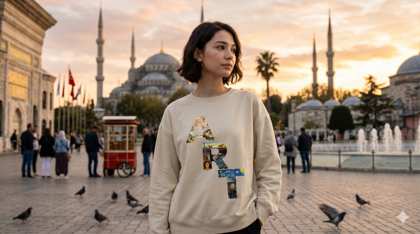 Sanat Serisi: ART Regular Sweatshirt