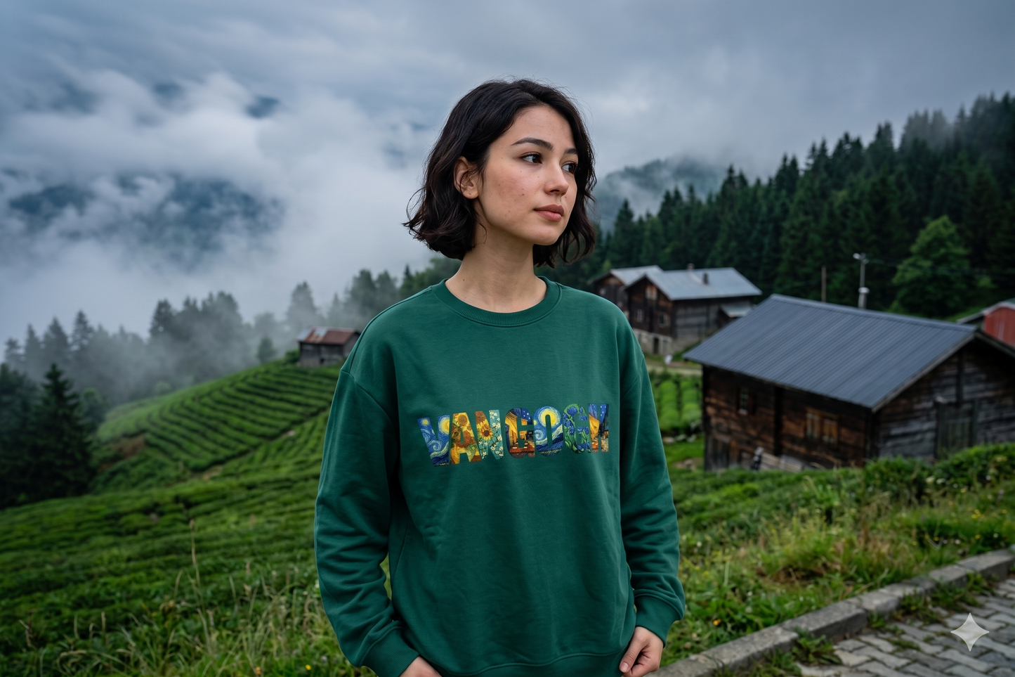 Sanat Serisi: Van Gogh Regular Sweatshirt