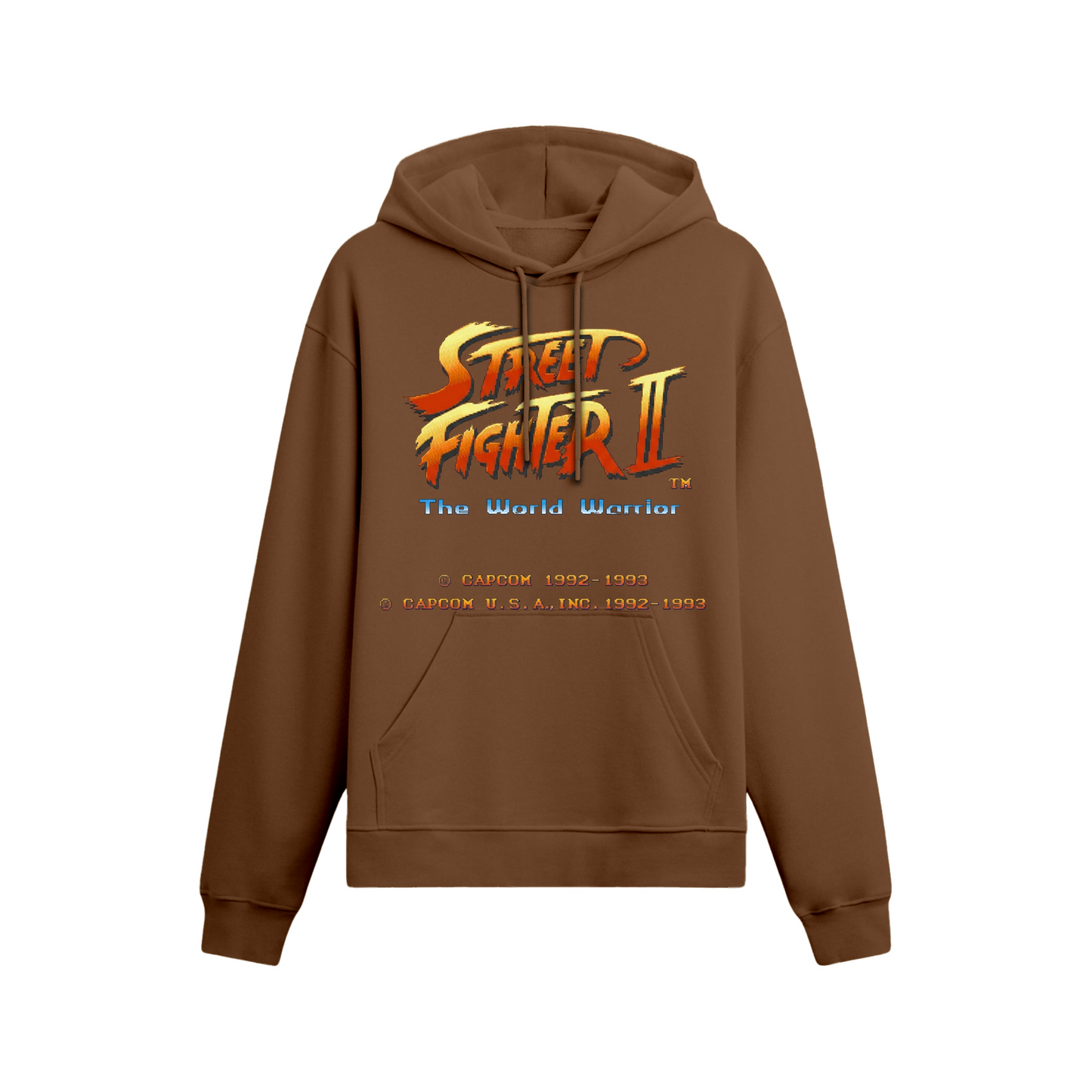 Street Fighter II The World Warriors Oversize Hoodie