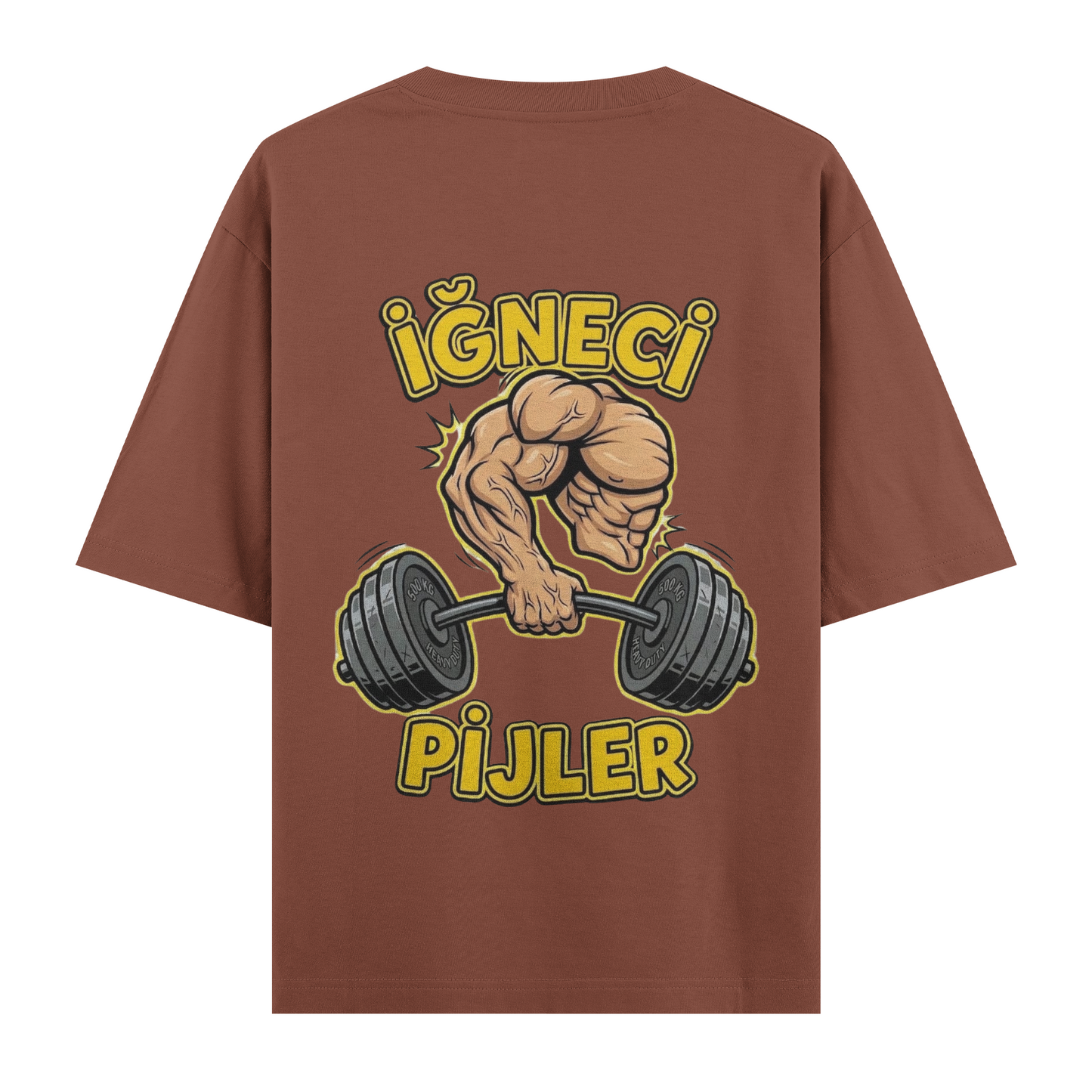 İğneci Pijler Oversize T-Shirt