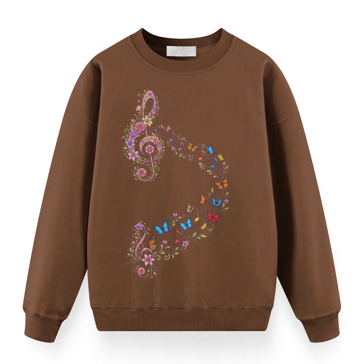 Musik-i Kelebek Oversize Sweatshirt