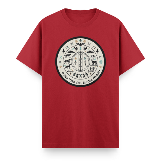 O Bize Türk Dedi, Biz Ona Tengri Regular T-Shirt