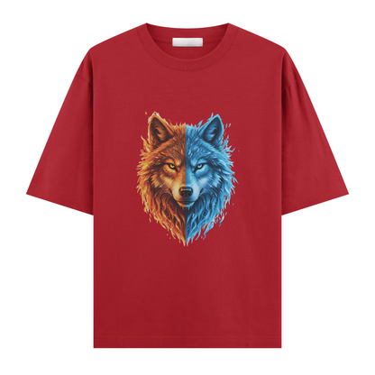 Bozkurt: Ateş ve Buzun Efendisi Oversize T-Shirt