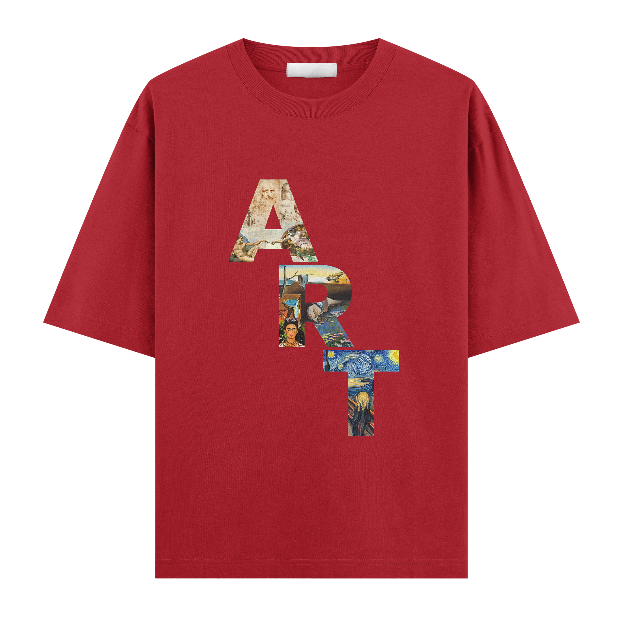 Sanat Serisi: ART Oversize T-Shirt