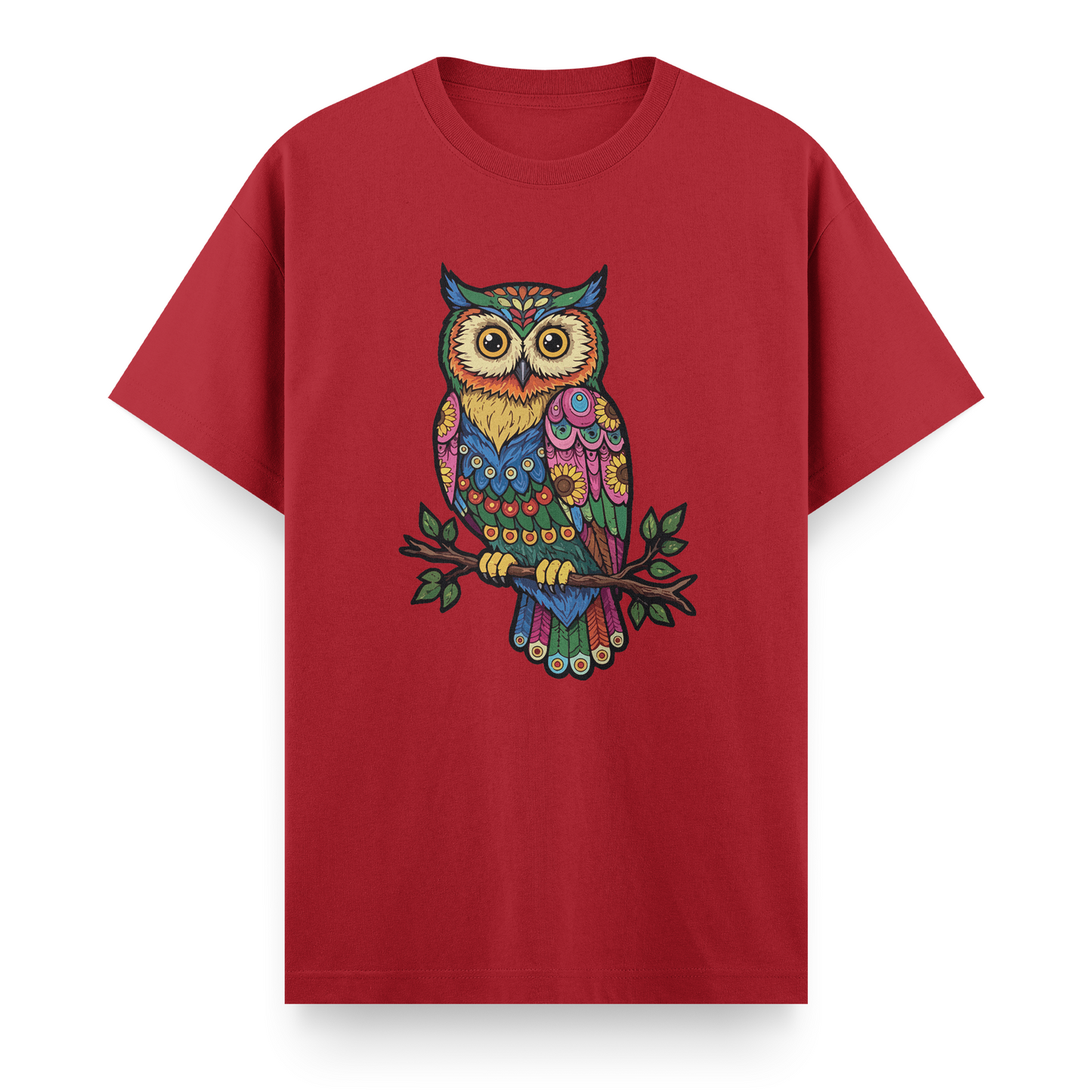 Bohem Baykuş Regular T-Shirt
