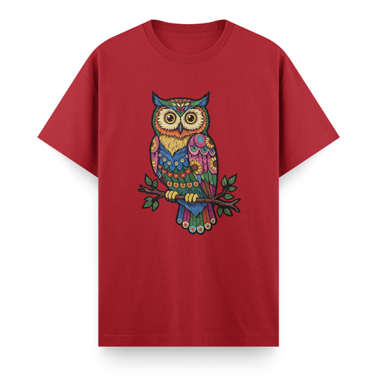 Bohem Baykuş Regular T-Shirt